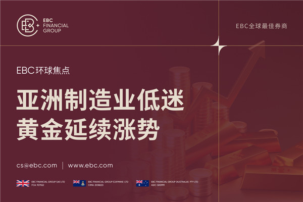 亚洲制造业低迷 全球黄金需求增长