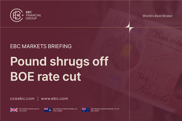 ​Pound shrugs off BOE rate cut