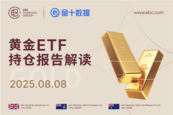 2025年8月8日黄金ETF持仓报告解读：较前一个交易日增加6.3吨