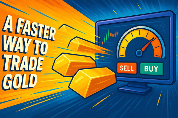 Tracking Gold ETF Price? A Faster Way to Trade Gold
