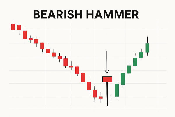 Nến Bearish Hammer: Ý nghĩa, sự hình thành và mẹo