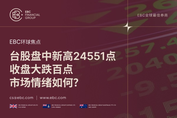 台股盘中新高24551点，收盘大跌百点，市场情绪如何？