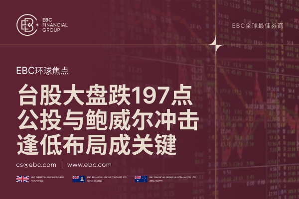 台股大盘跌197点：公投与鲍威尔冲击，逢低布局成关键