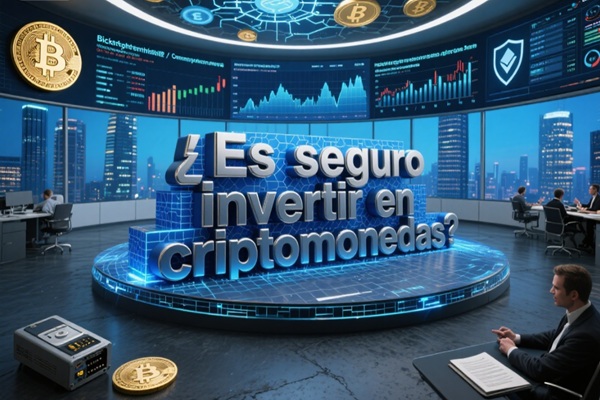 ¿Es seguro invertir en criptomonedas? Lo que debes saber antes de dar el paso