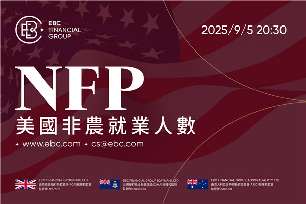 2025年8月NFP美國非農就業人數-前值7.3萬人預測值7.8萬