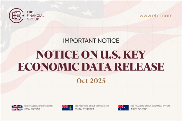 Important Notice: ​Notice on U.S. Key Economic Data Release
