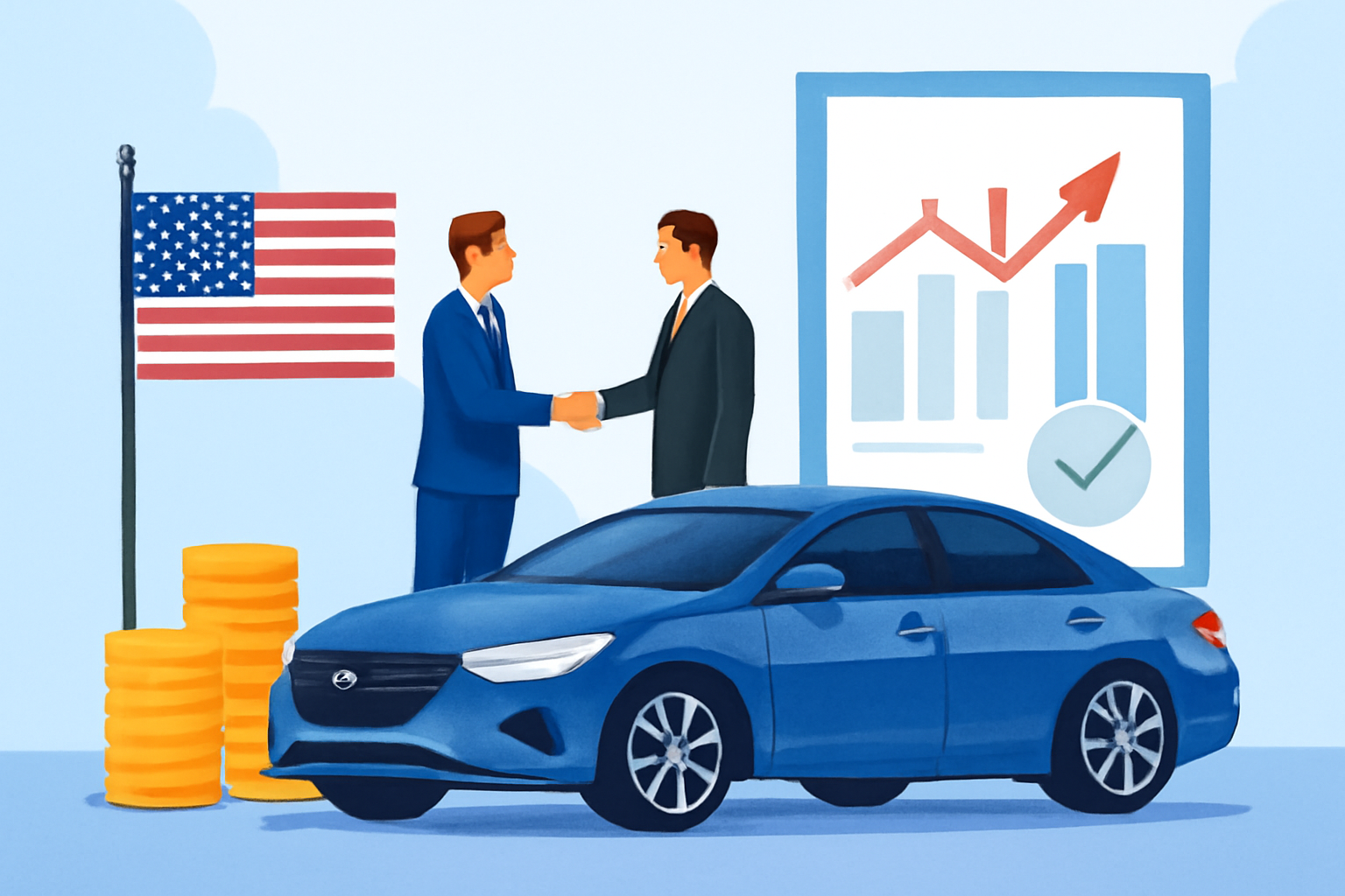 한미 관세 협상 타결, 한국 자동차 수출의 새로운 전환점 될까?