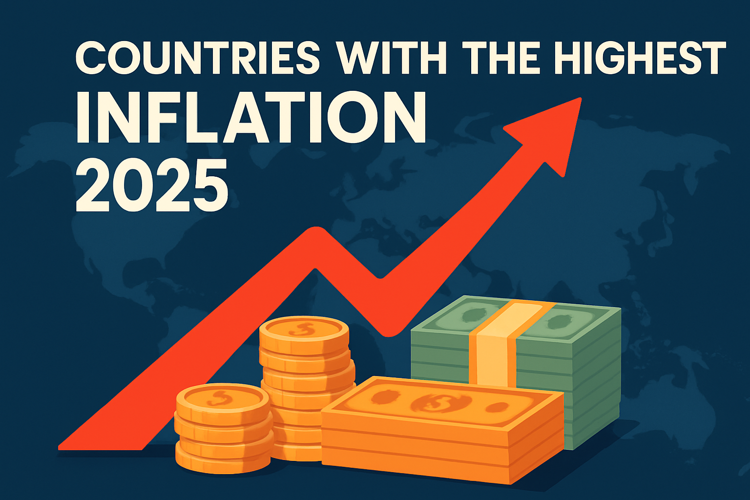 Top 15 Countries with the Highest Inflation (2025 Report)