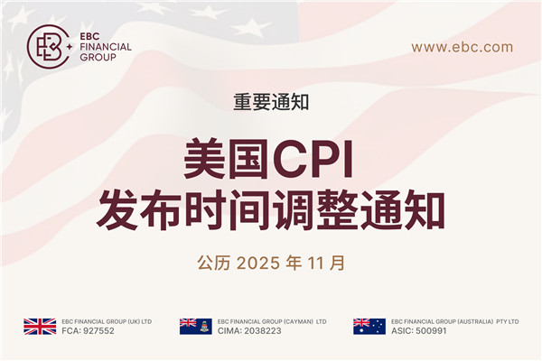 【重要通知】美国10月CPI发布时间调整通知