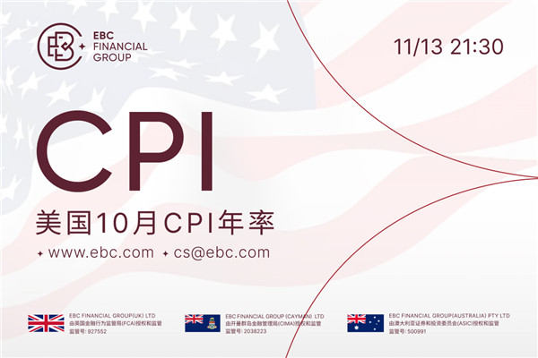 2025年美国10月消费者物价指数（CPI）年率 - 前值3% 预测值3.1%