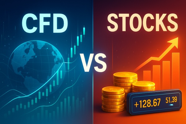 CFD差价合约 vs 股票!投资方式大不同