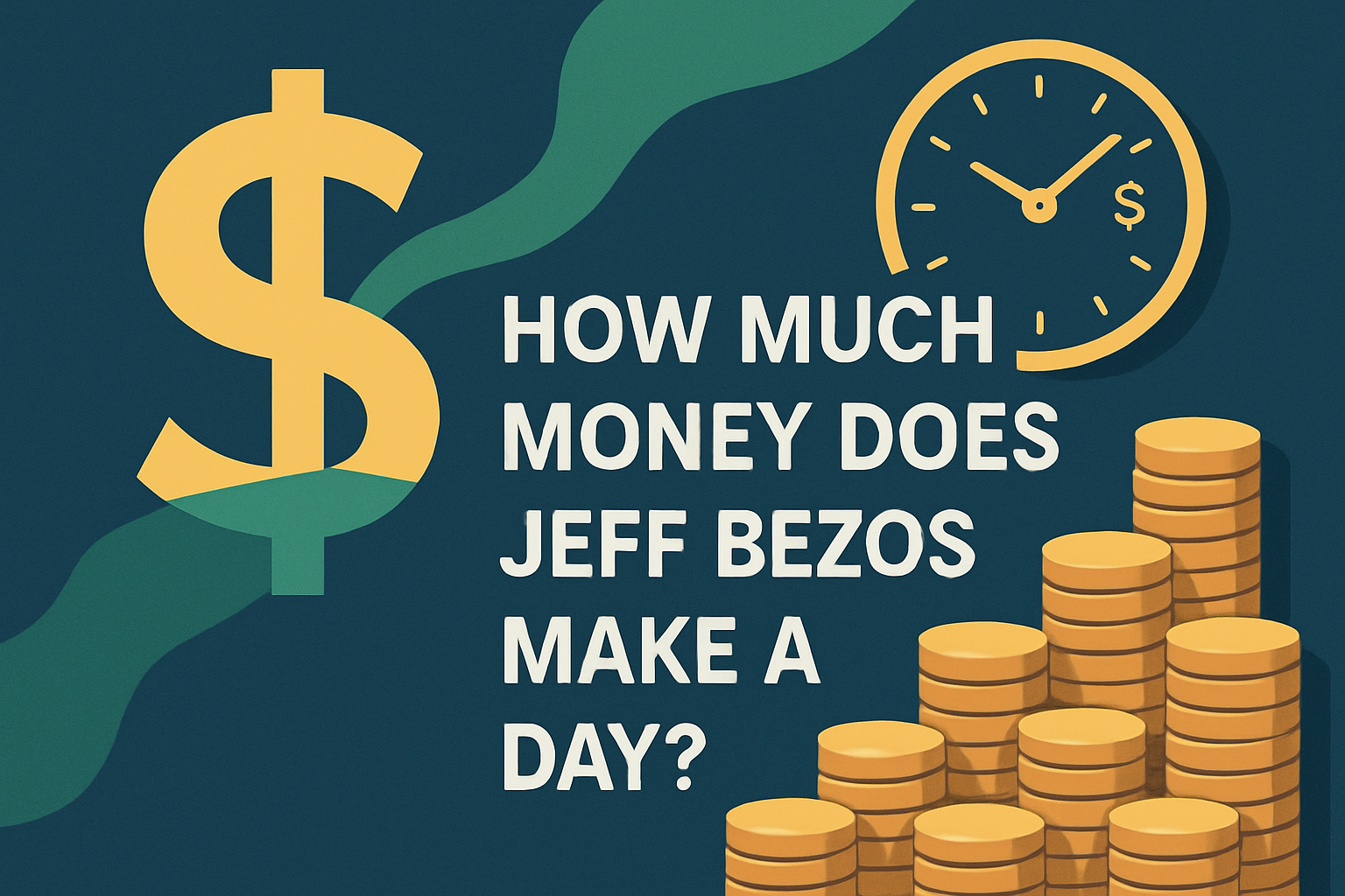 How Much Does Jeff Bezos Earn A Day?