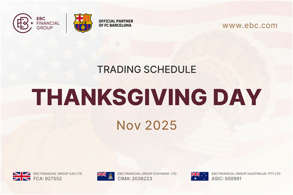 Thanksgiving Holiday Trading Schedule