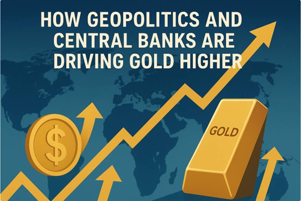 지정학과 중앙은행이 금값을 끌어올리는 방식