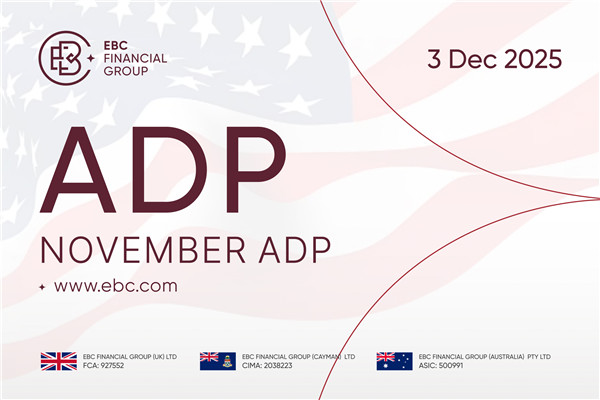 नवंबर 2025 के लिए अमेरिकी ADP रोजगार रिपोर्ट - पिछला: 42k पूर्वानुमान: 10k