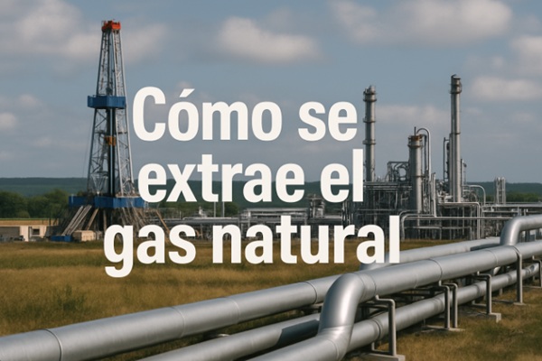 Cómo se extrae el gas natural: y por qué te debería importar si haces trading