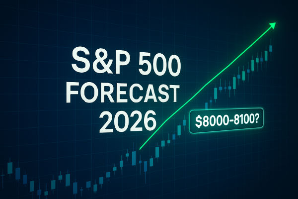 توقعات مؤشر ستاندرد آند بورز 500 لعام 2026: هل يمكن للمؤشر أن يصل إلى 8000-8100؟