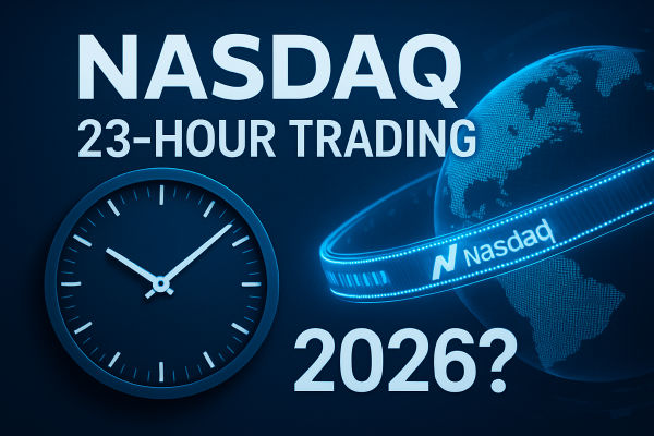 नैस्डैक का 23 घंटे का कारोबार: नया 23/5 मॉडल कैसे काम करता है