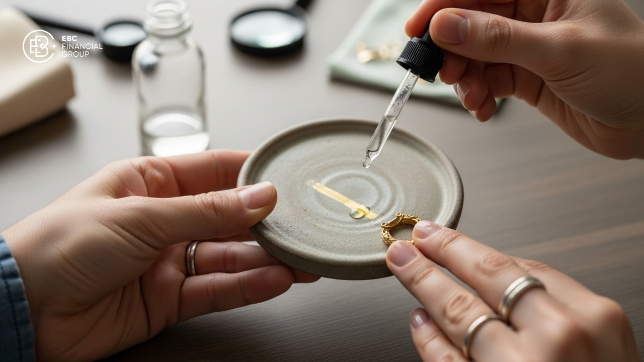 Cách thử vàng tây thật hay giả tại nhà chính xác nhất