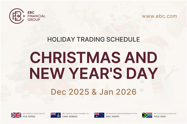 Christmas and New Year's Day Holiday Trading Schedule