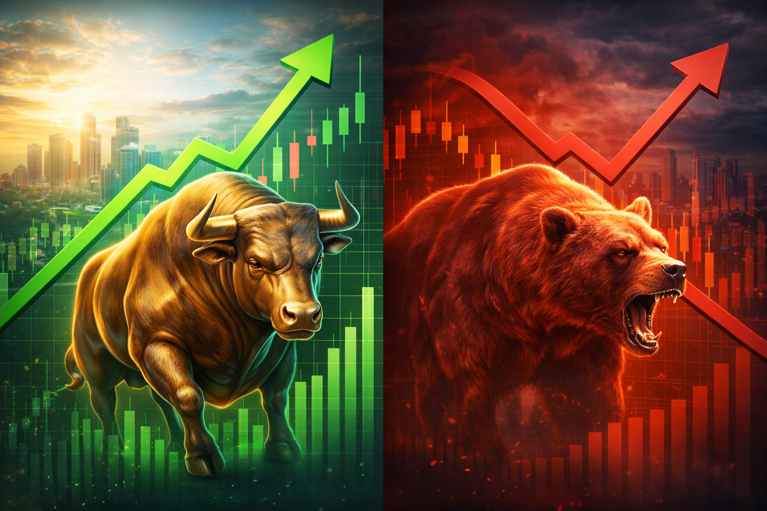 Bull vs Bear Market: Real Examples That Teach the Difference