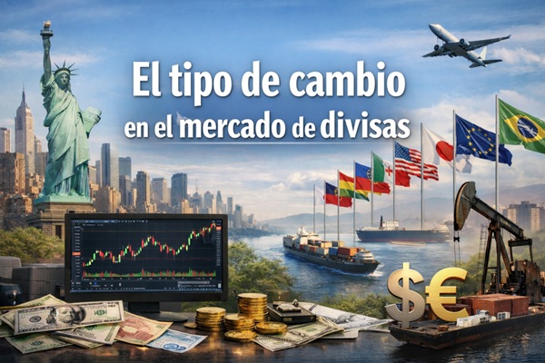 El tipo de cambio en el mercado de divisas: lo que de verdad estás operando