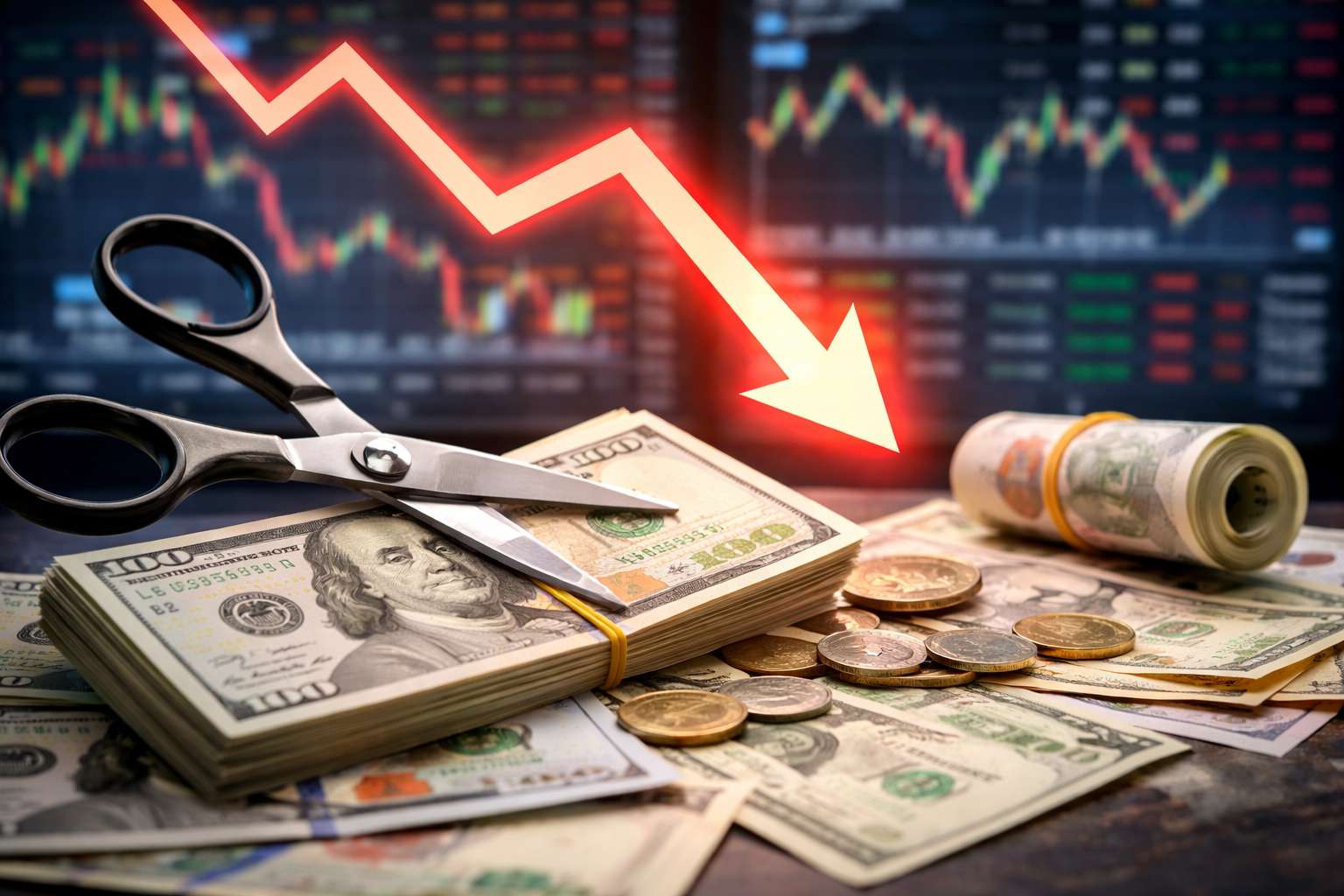 ब्याज दरों में कटौती से विदेशी मुद्रा बाजारों और मुद्रा की कीमतों पर क्या प्रभाव पड़ता है?