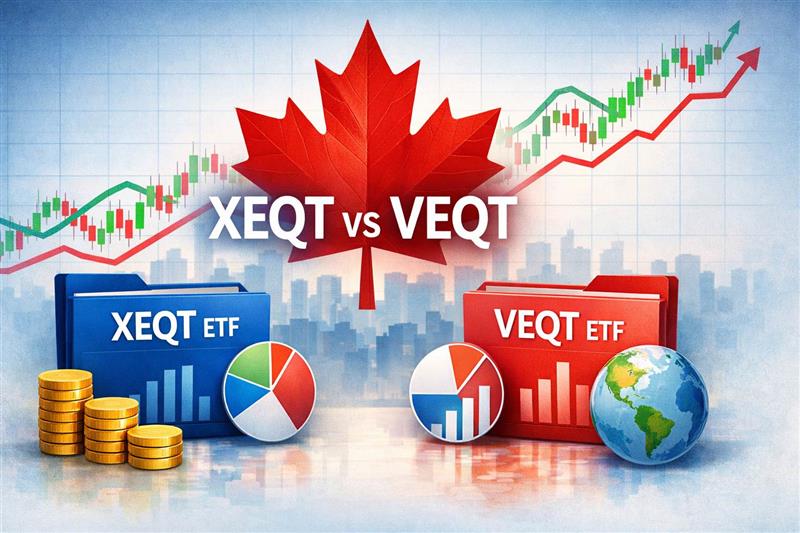 مقارنة بين XEQT وVEQT: اختلاف التتبع، والتكاليف، وانحراف التخصيص