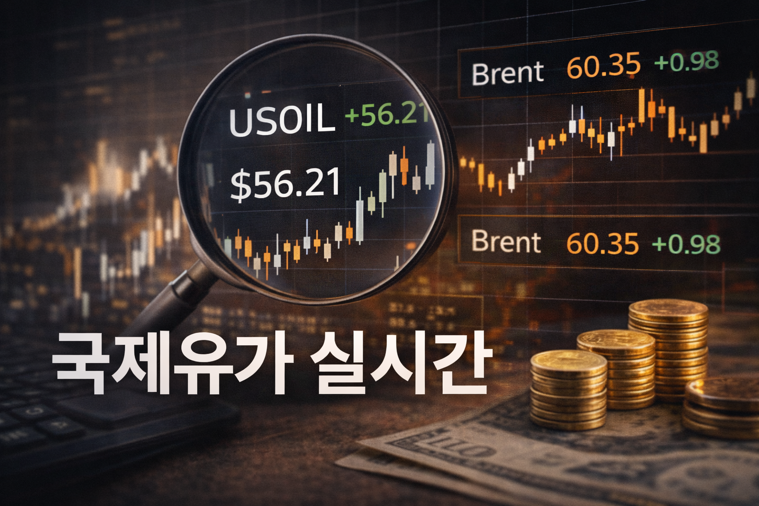 국제유가 실시간(2026년 1월) : WTI 56달러·Brent 60달러, 반등 시그널인가?