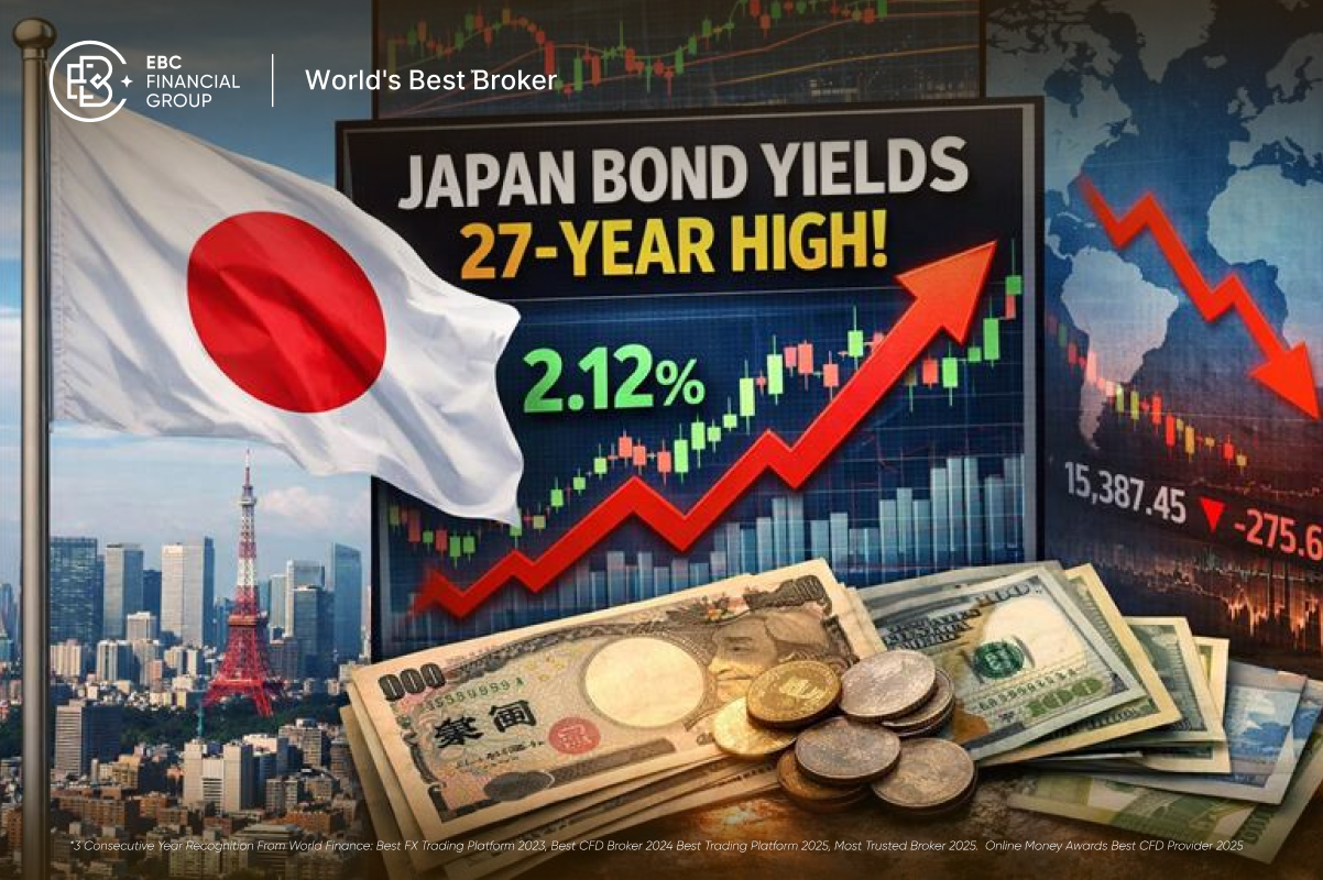 Lợi suất trái phiếu Nhật Bản đạt mức cao nhất trong 27 năm: Rủi ro lan tỏa toàn cầu
