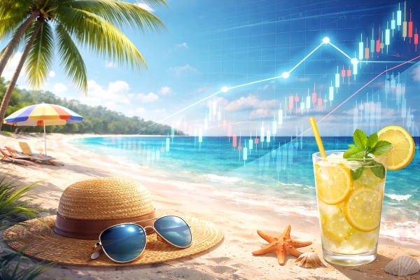 夏枯れ相場とは?夏に株価が動かない理由と対策を解説