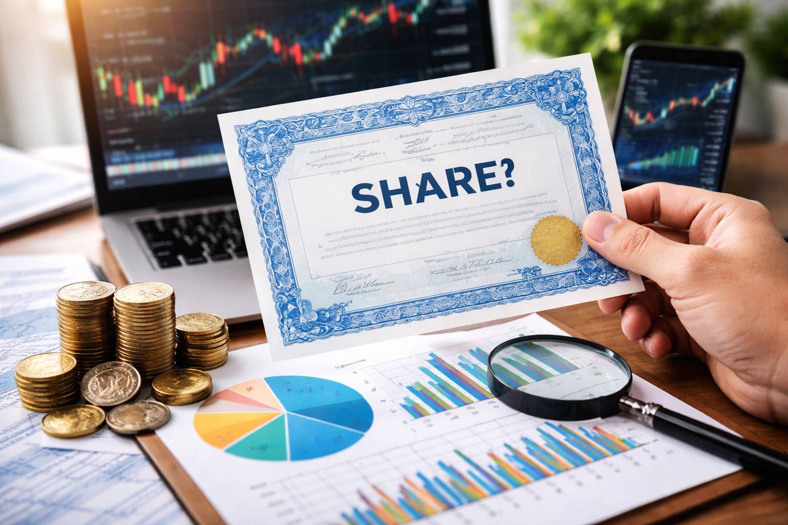 O que é uma ação no mercado financeiro?