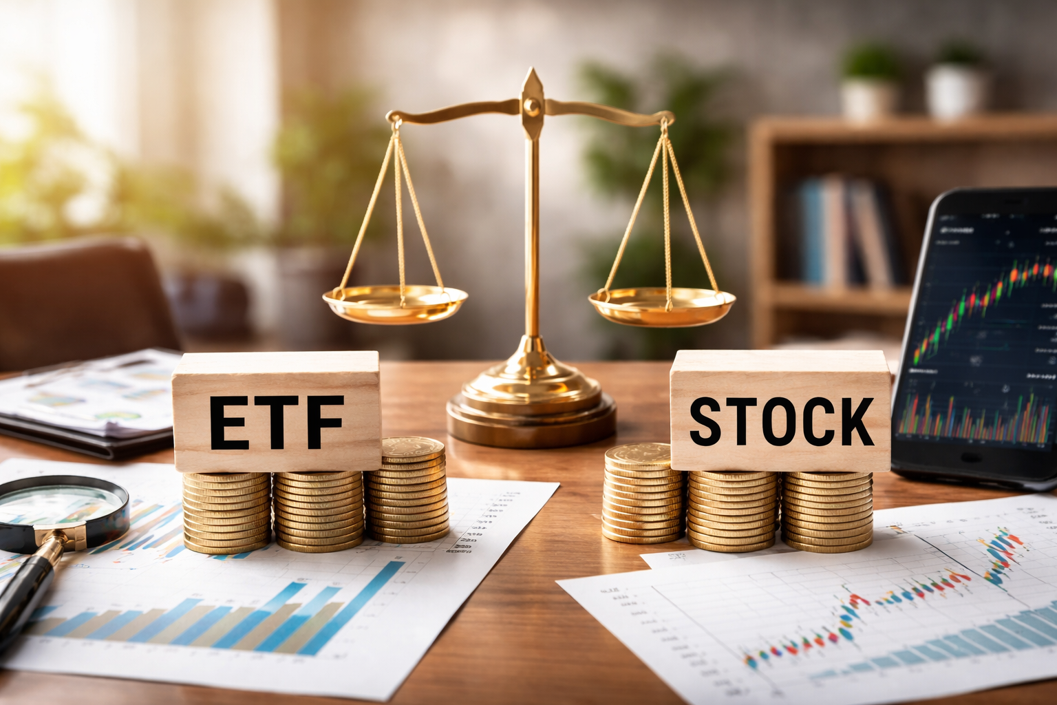 ETF vs Stock: Which One Fits Your Goal?