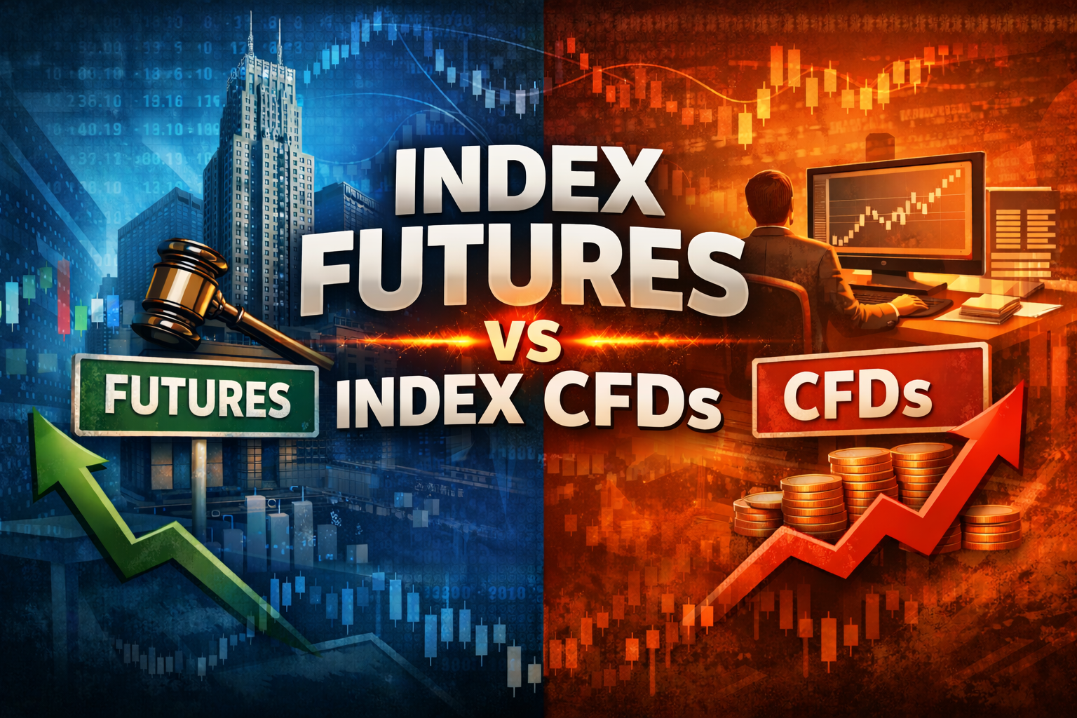 Futuros de índices vs. CFDs de índices: principais diferenças 