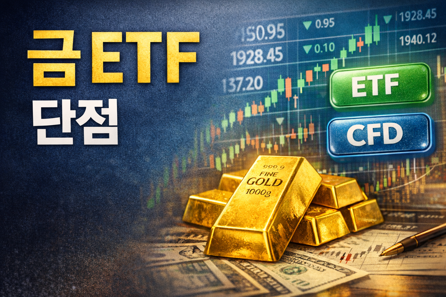 금 ETF 단점, 막상 써보면 아쉬운 이유