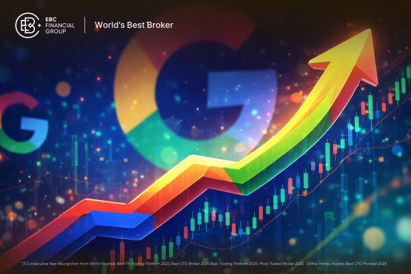 As ações do Google atingem um recorde de fechamento, enquanto a Alphabet ultrapassa US$ 4 trilhões.