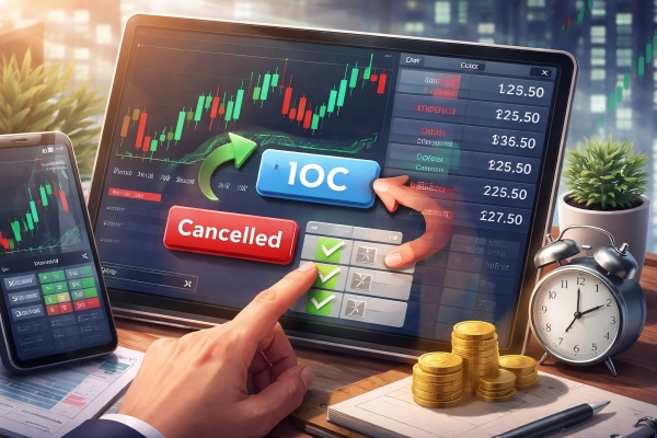 IOC注文とは|一瞬で約定する注文方法を初心者向けに解説