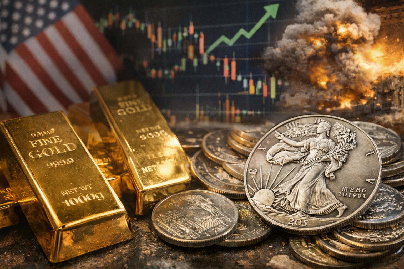 금시세 급등, 금과 은 또 최고치 갱신한 이유는