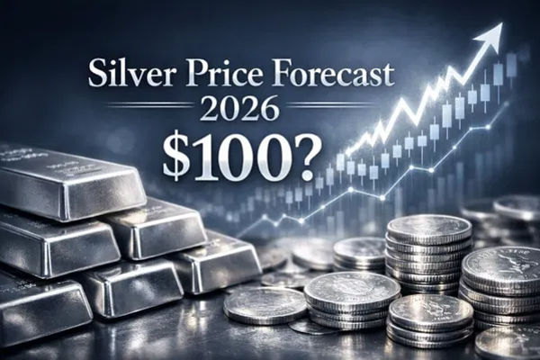 2026 年の銀価格予想: 価格は 1 オンスあたり 100 ドルに達するでしょうか?