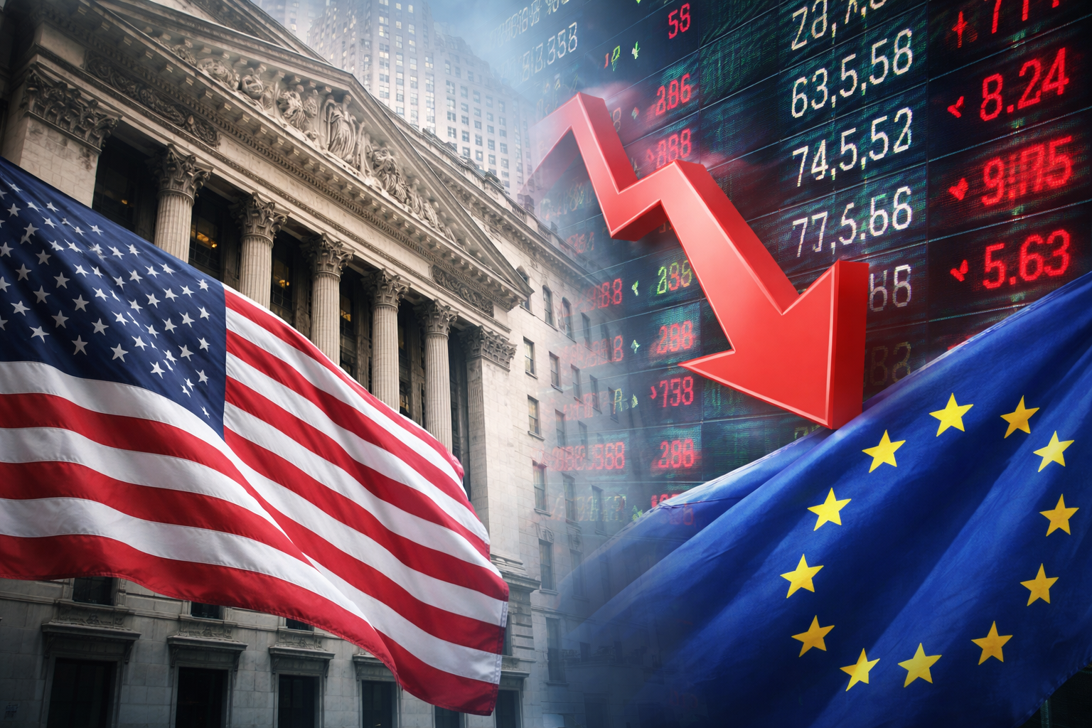 마틴 루터 킹 데이로 미국장 휴장…유럽 증시는 트럼프 관세 발언에 하락 마감