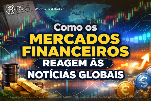 Como os mercados financeiros reagem às notícias globais