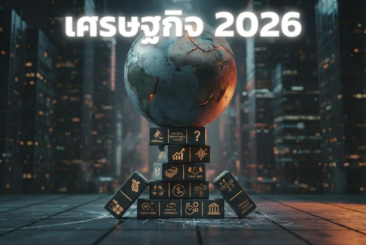 เศรษฐกิจโลกปี 2026: 9 จุดเปราะบางที่นักลงทุนต้องรู้