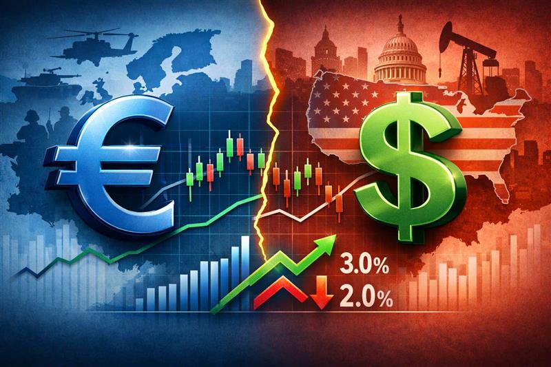 EURUSD Outlook 2026 Geopolitics vs Rate Divergence