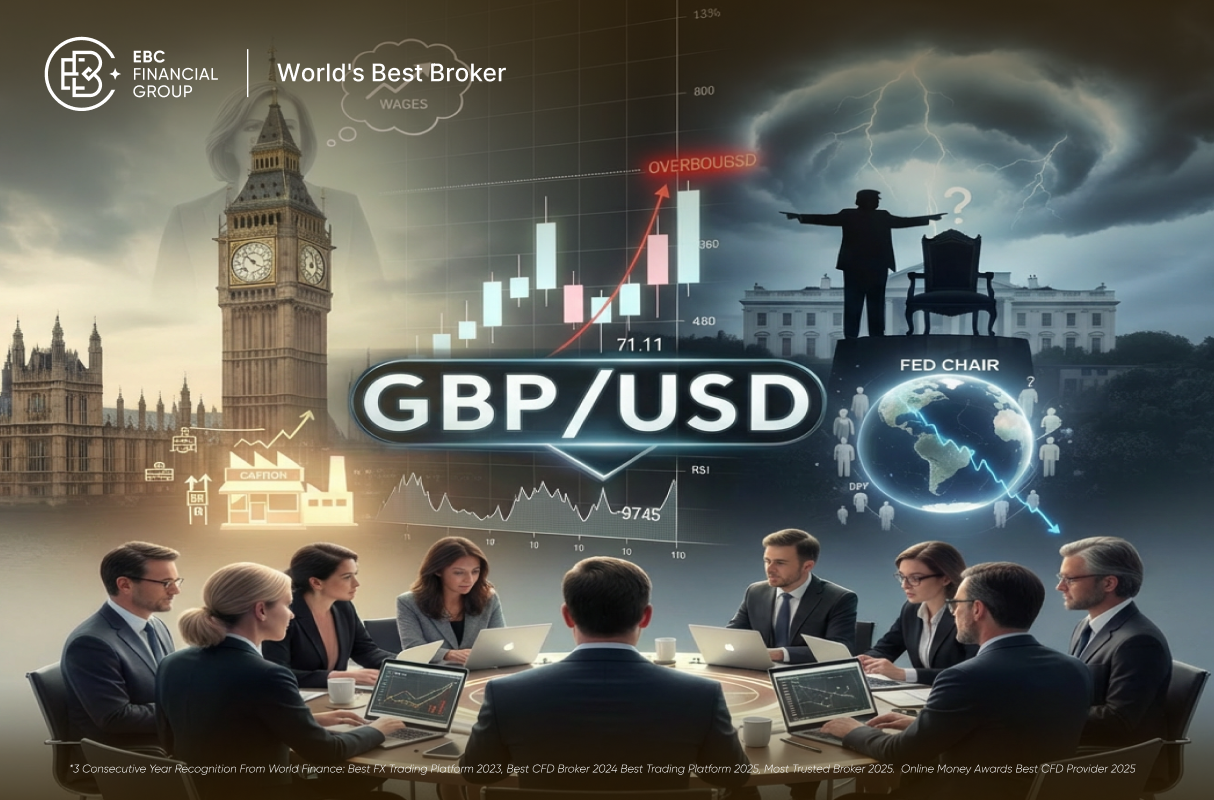 GBP/USD สัญญาณเตือน Overbought! ระวังแรงขายทำกำไร หลังแตะแนวต้านสำคัญ