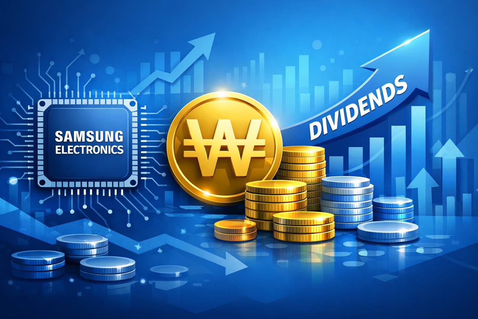 Dividendo de Samsung: 1,3 billones de wones en el cuarto trimestre