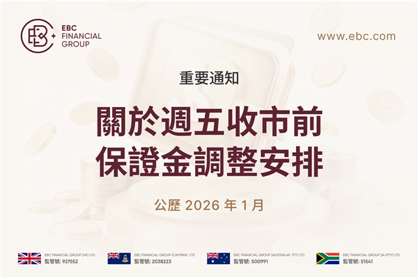 【重要通知】關於1月30日週五收市前保證金調整安排