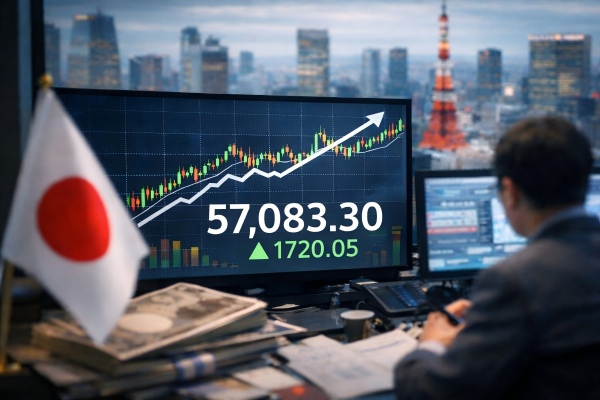 日経平均株価がどこまで上がる?せめて5万6000円台を維持できるのか?
