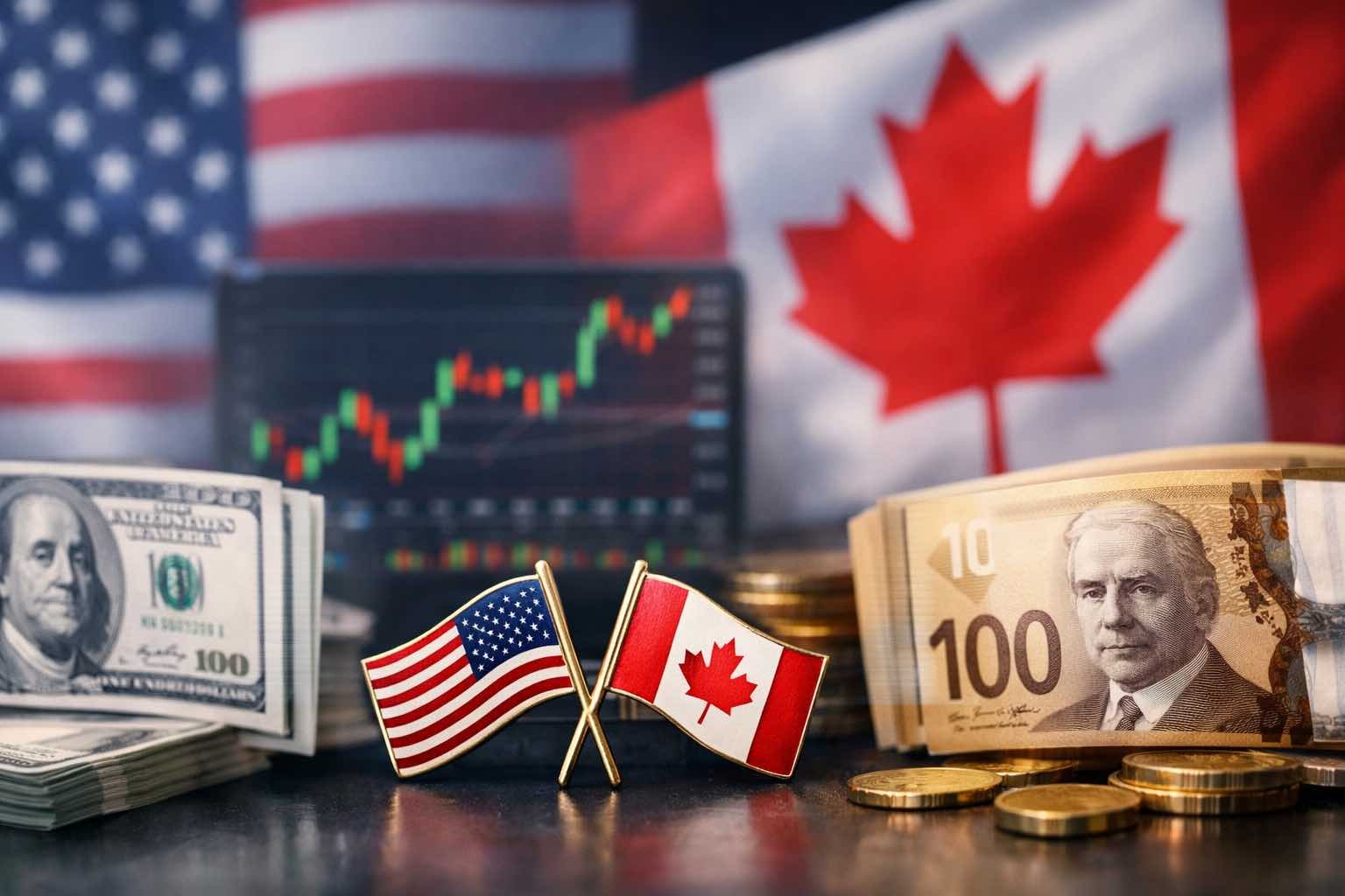 إعداد صفقة USD/CAD قبل صدور CPI الأمريكي والكندي