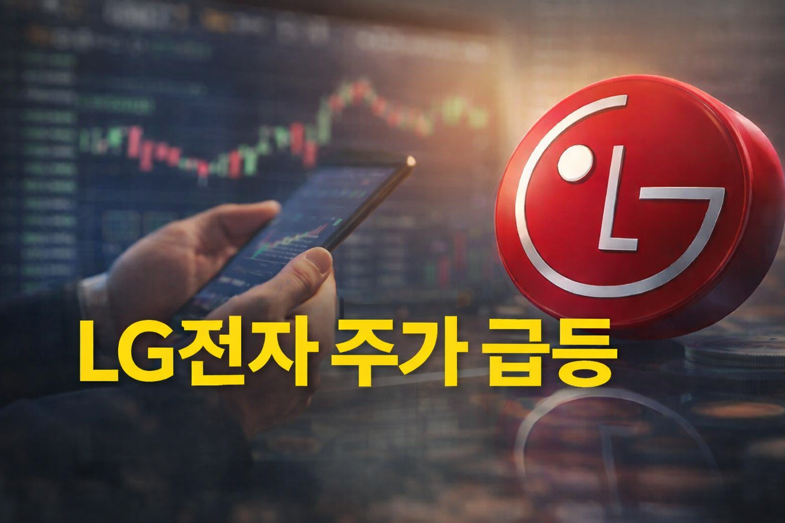 LG전자 주가 급등 이유는?