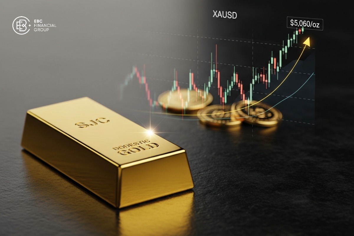 Giá vàng hôm nay: trong nước SJC giữ mốc 181 triệu, thế giới XAUUSD quanh $5.060/oz